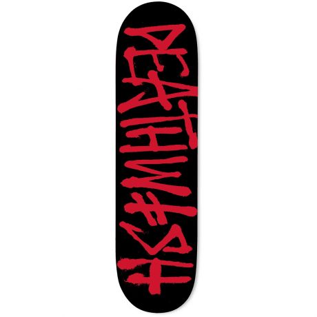 Deathwish Deathspray Black/Red Deck - 8.25"