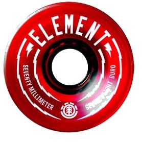 Element Rasta Wheels 78A - 70mm