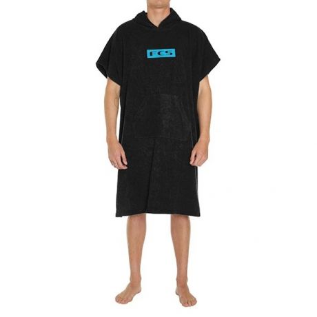 FCS Towel Poncho - Black