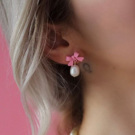 Fervido Earrings Such a doll - Pink