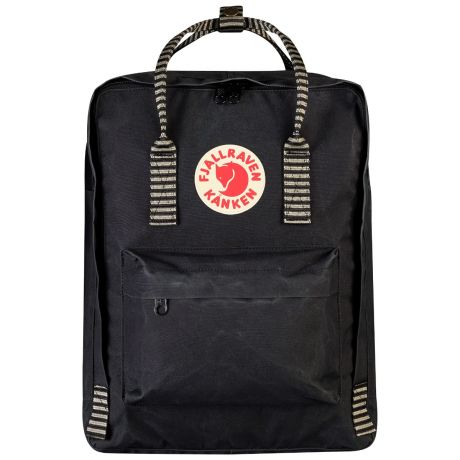 Fjällräven Kånken Backpack [16L] - Black Striped