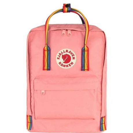 Fjällräven Kanken Rainbow Backpack [16L] - Pink-Rainbow Pattern
