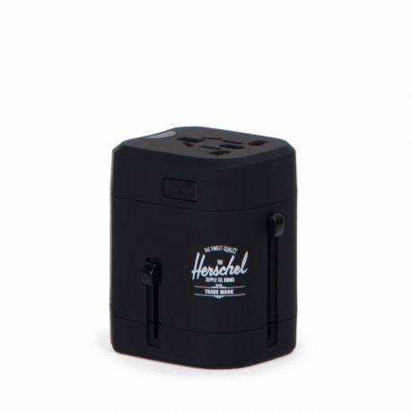 Herschel Travel Adapter - Black