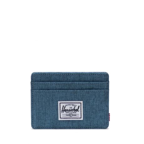 Herschel Charlie RFID Wallet - Copen Blue Crosshatch