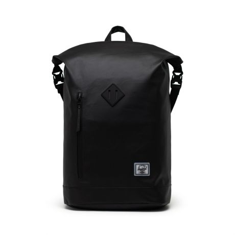 Herschel Roll Top Weather Resistant Backpack [23L] - Black
