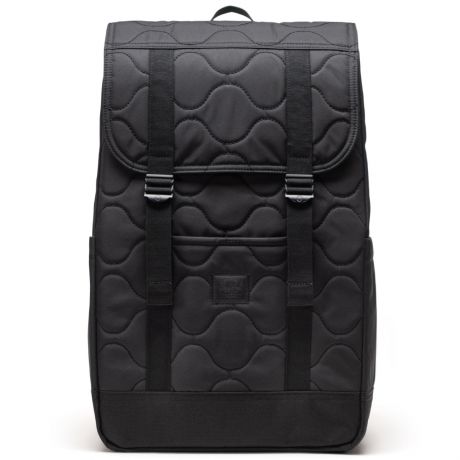 Herschel Retreat Quilted Capsule Backpack - Black