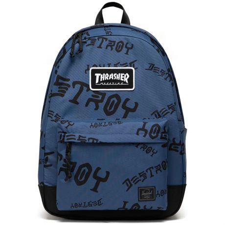 Herschel Thrasher Classic XL Backpack - Dark Navy Destroy
