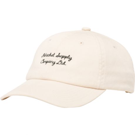 Herschel Sylas Vintage Cotton Cap - Vintage White