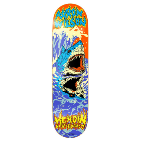 Heroin Skateboards Aaron Wilson Dead Reflections - 8.5"