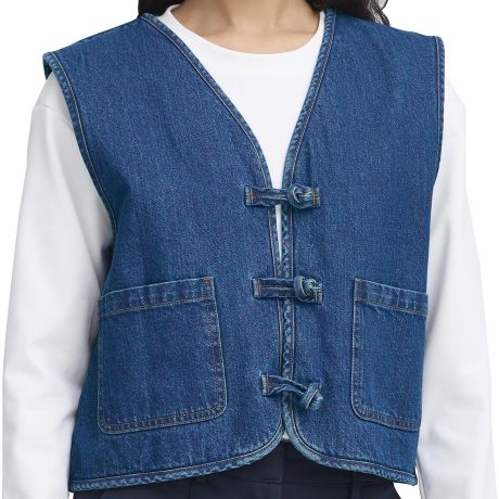 Ichi Ihpellie Denim Vest