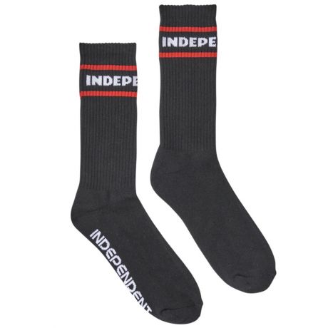 Independent  ITC Streak Crew O/S Socks - Black 