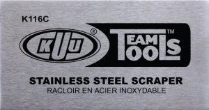 KUU Stainless Steel Scraper