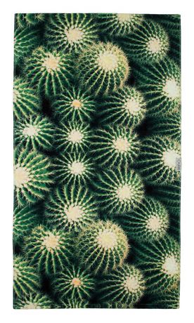 Leus Cacti Towel - Green