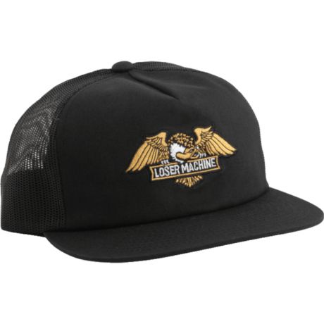 Loser Machine Wings Trucker - Black
