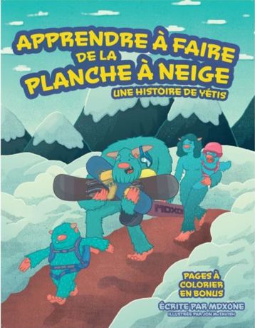 MDXONE Learning To Snowboard [ Hard Cover ] Book - Français 