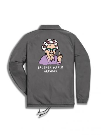 Brother Merle Woven Coach Jacket 