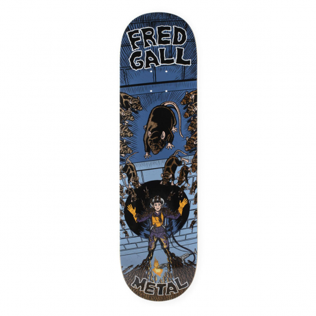 Metal Deck Fred Gall Willard Deck - 8.5"