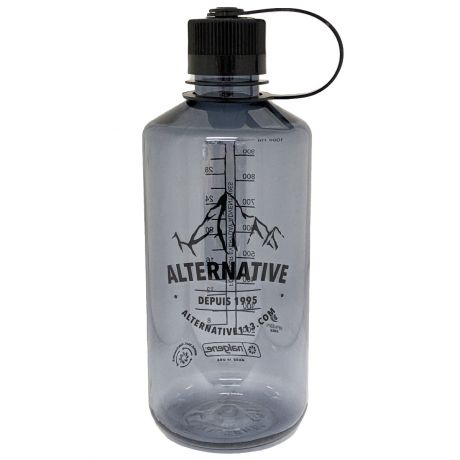 Alternative 32oz Narrow Mouth Tritan Bottle - Black/Black