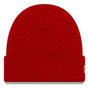 New Era Cuff Beanie - Red
