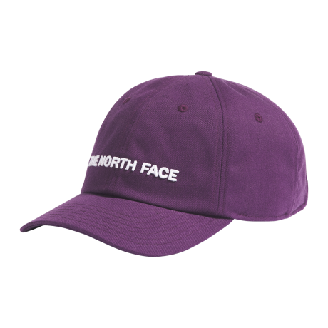 The North Face Roomy Norm Hat -Black Currant Purple/Horizontal Logo
