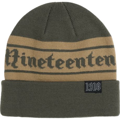 1910 Ironhorse Beanie - Olive/Khaki