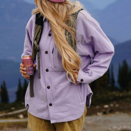 Notice The Reckless Lilac Shacket