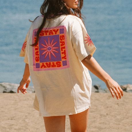 Notice The Reckless Stay Salty Oversize
