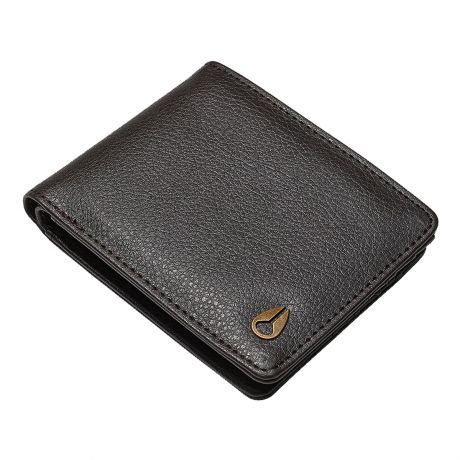 Nixon Pass Vegan Leather Wallet - Brown