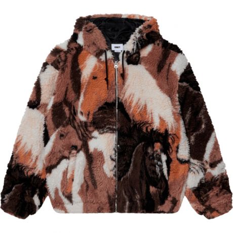 Obey Horses Sherpa Jacket