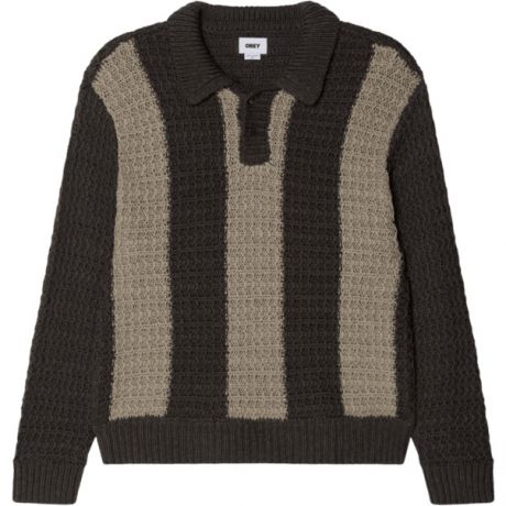 Obey Textured Rugby Polo