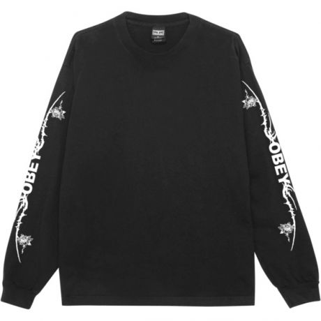 Obey Tribal Rose Long Sleeves Tee
