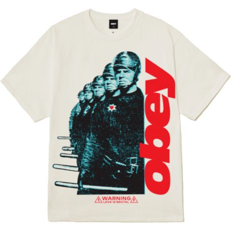 Obey Love Is Brutal Tee