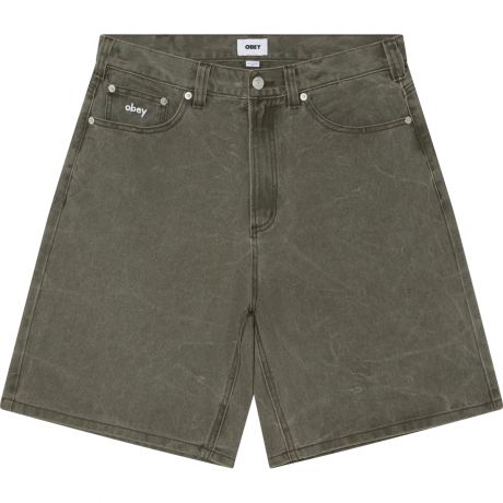 Obey Bigwig Baggy Denim Short