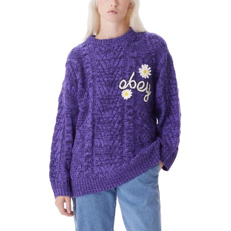 Obey Wms Flora Sweater 