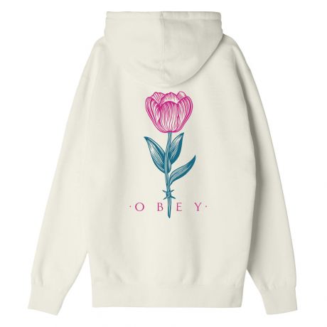 Obey Wms Barbwire Flower Premium Pullover Hood