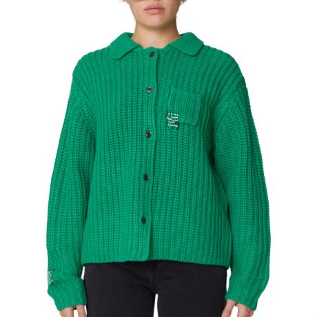 Obey Wms Julian Button Down Sweater