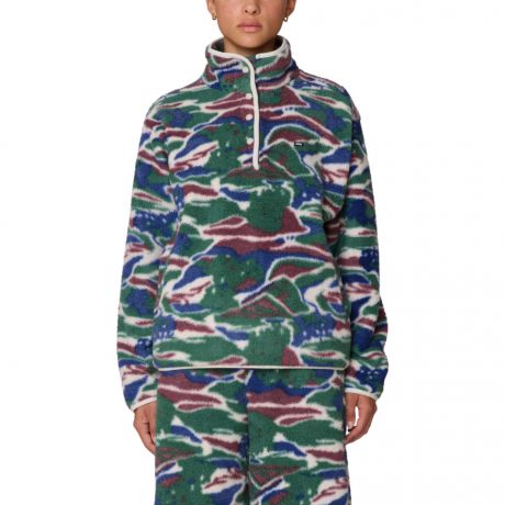 Obey Wm Pastures Mock Neck Pullover