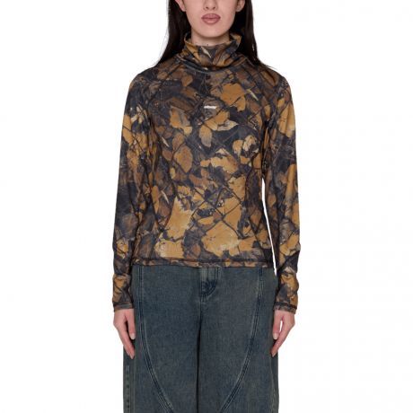 Obey W Nalia Turtle Neck Top
