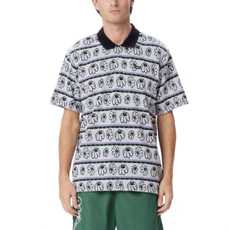Obey Expand Jacquard Short Sleeve Polo 