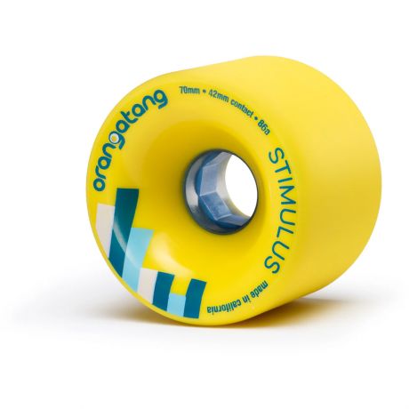 Orangatang Wheels Stimulus Yellow 86A/70mm
