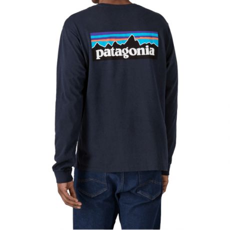 Patagonia Long Sleeves P-6 Logo Responsibili-Tee
