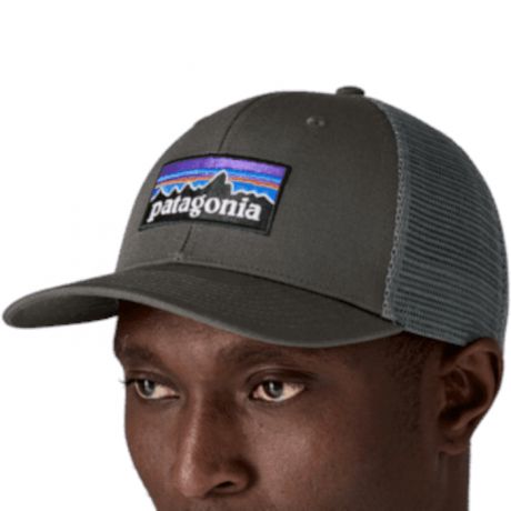 Patagonia P-6 Logo Trucker Hat - Forge Grey