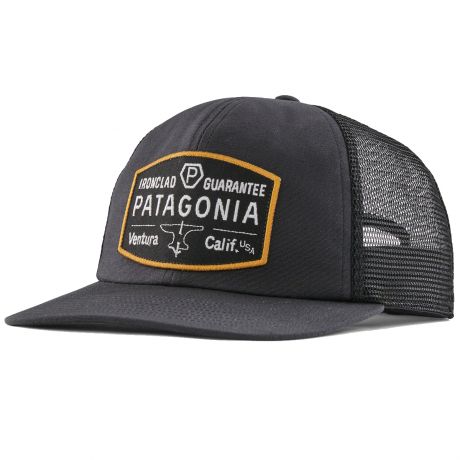 Patagonia Relaxed Trucker Hat - Forge Mark: Ink Black