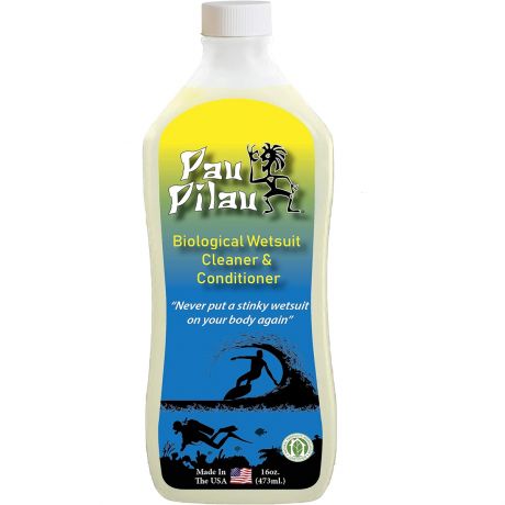 Pau Pilau Biological Wetsuit Cleaner & Conditioner Shampoo - 16oz