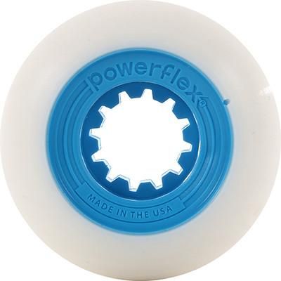 Powerflex Gumball Core Wheels 83B/55D/52mm - Blue/White