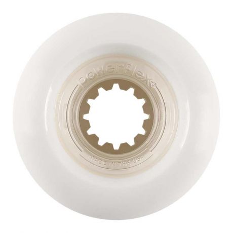 Powerflex Rock Candy Core Wheels 84B/70D/60mm - Clear/White