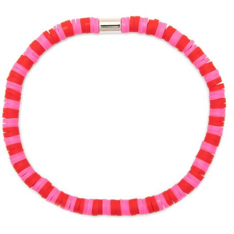 Pura Vida Seascape Stretch Bracelet - Cherry Pie