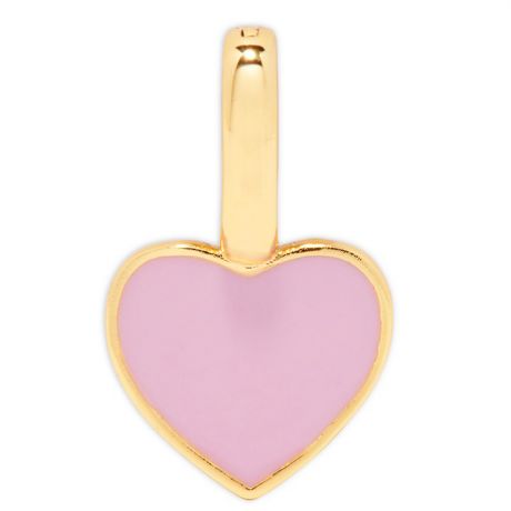 Pura Vida Harper Enamel Heart Charm - Gold