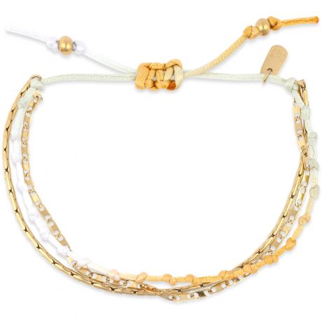 Pura Vida Ombre Knot Layered Bracelet - Neutral