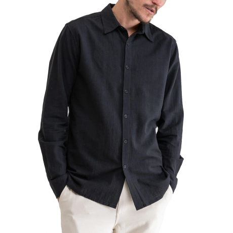 Rhythm Classic Linen Long Sleeve Shirt